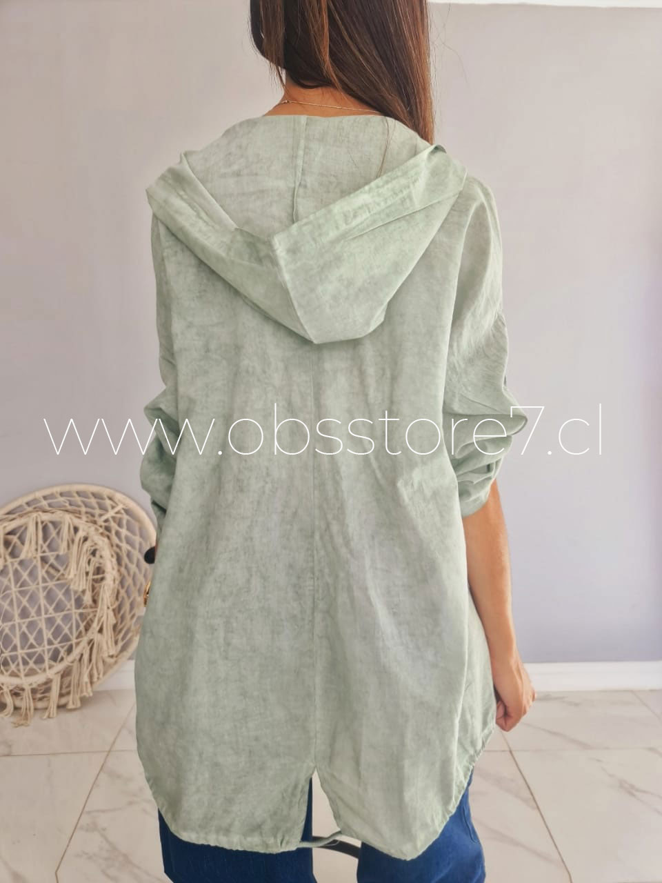 Blusa estilo Italiana lino & viscosa Estrellas en Bolsillo – Obs Store 7
