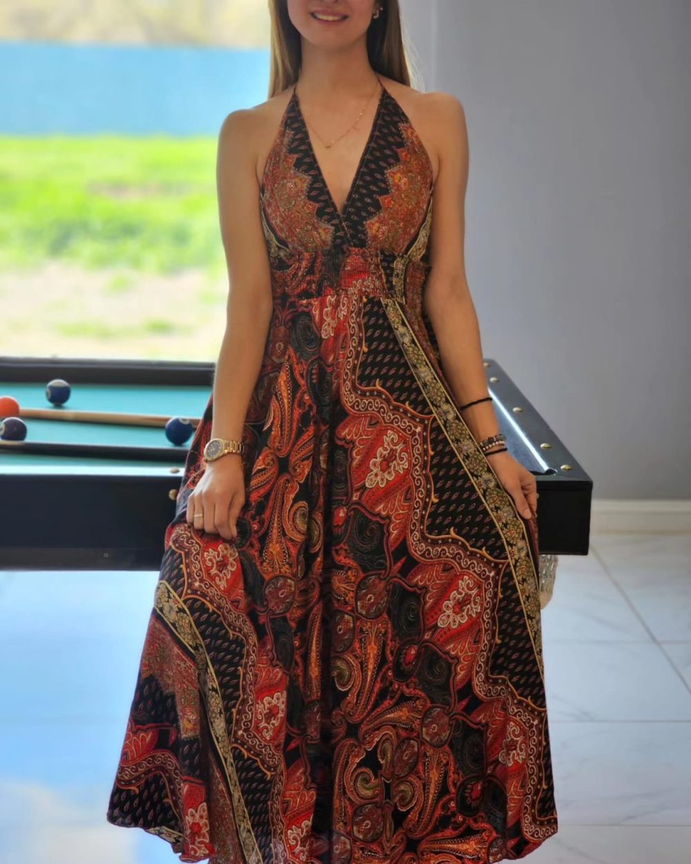 maxi vestido italiano - Imagen 3