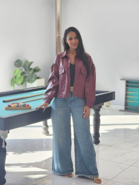 Chaqueta ecocuero " Roma"