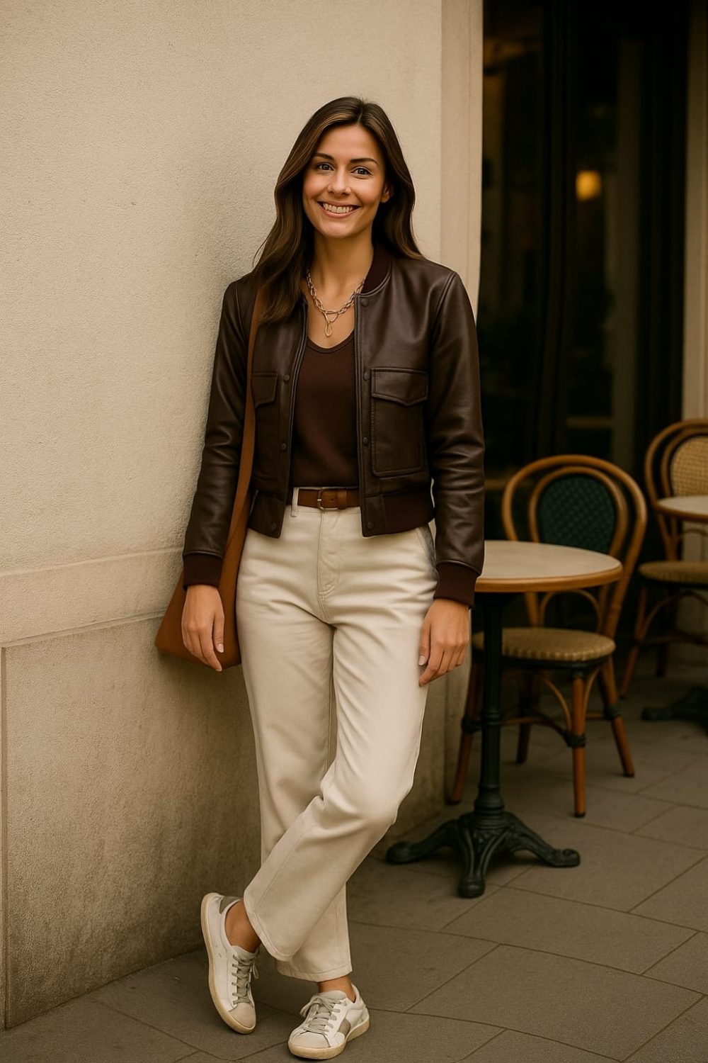 Chaqueta ecocuero " Argil " - Imagen 4