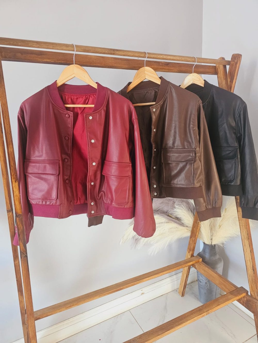 Chaqueta ecocuero " Argil " - Imagen 3