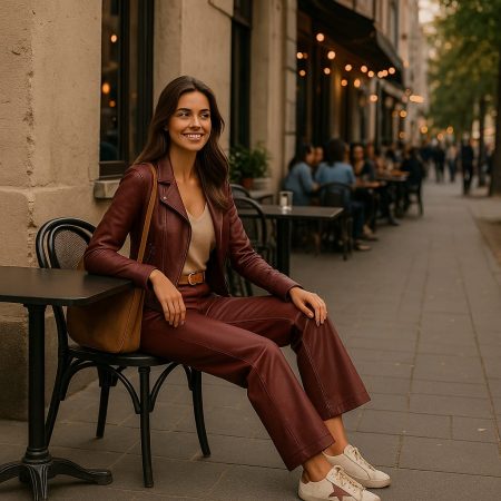Pantalon Faux Leather tokio