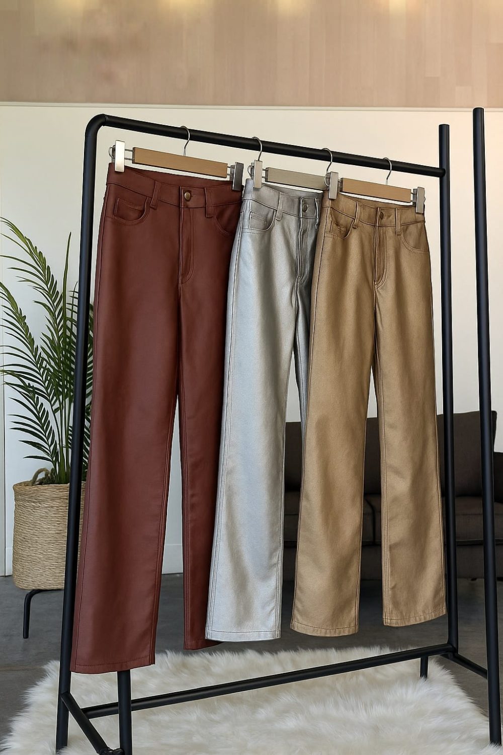 Pantalon Faux Leather tokio - Imagen 6