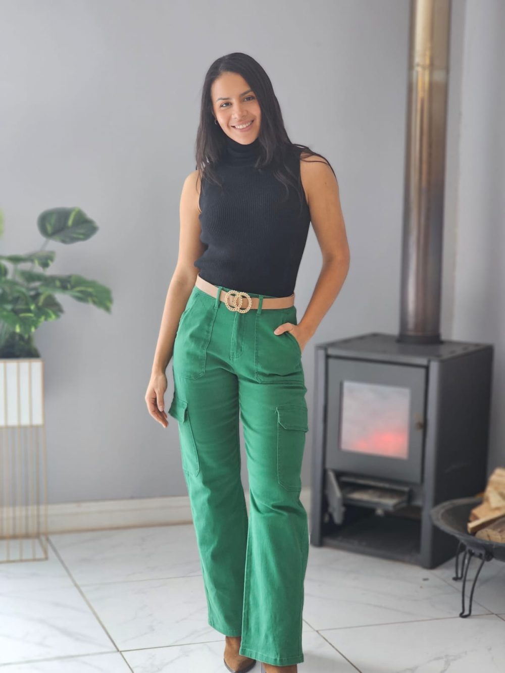 Pantalon Cargo " Eimi" - Imagen 3