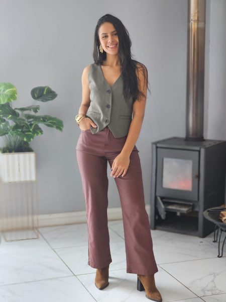 Pantalon Faux Leather tokio