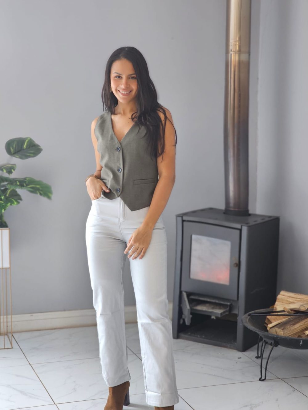 Pantalon Faux Leather tokio - Imagen 3