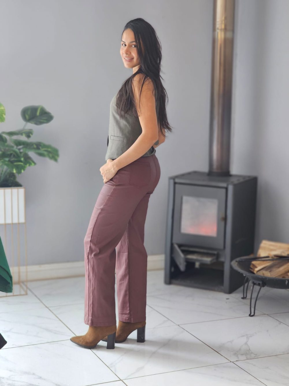 Pantalon Faux Leather tokio - Imagen 4