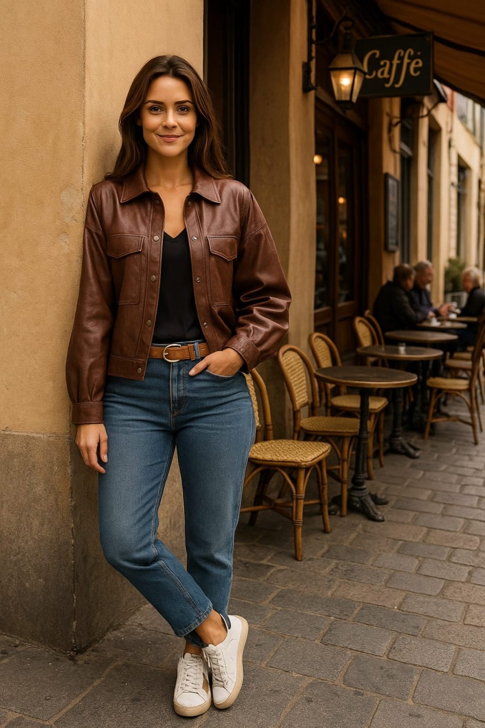 Chaqueta ecocuero " Danna" - Imagen 4