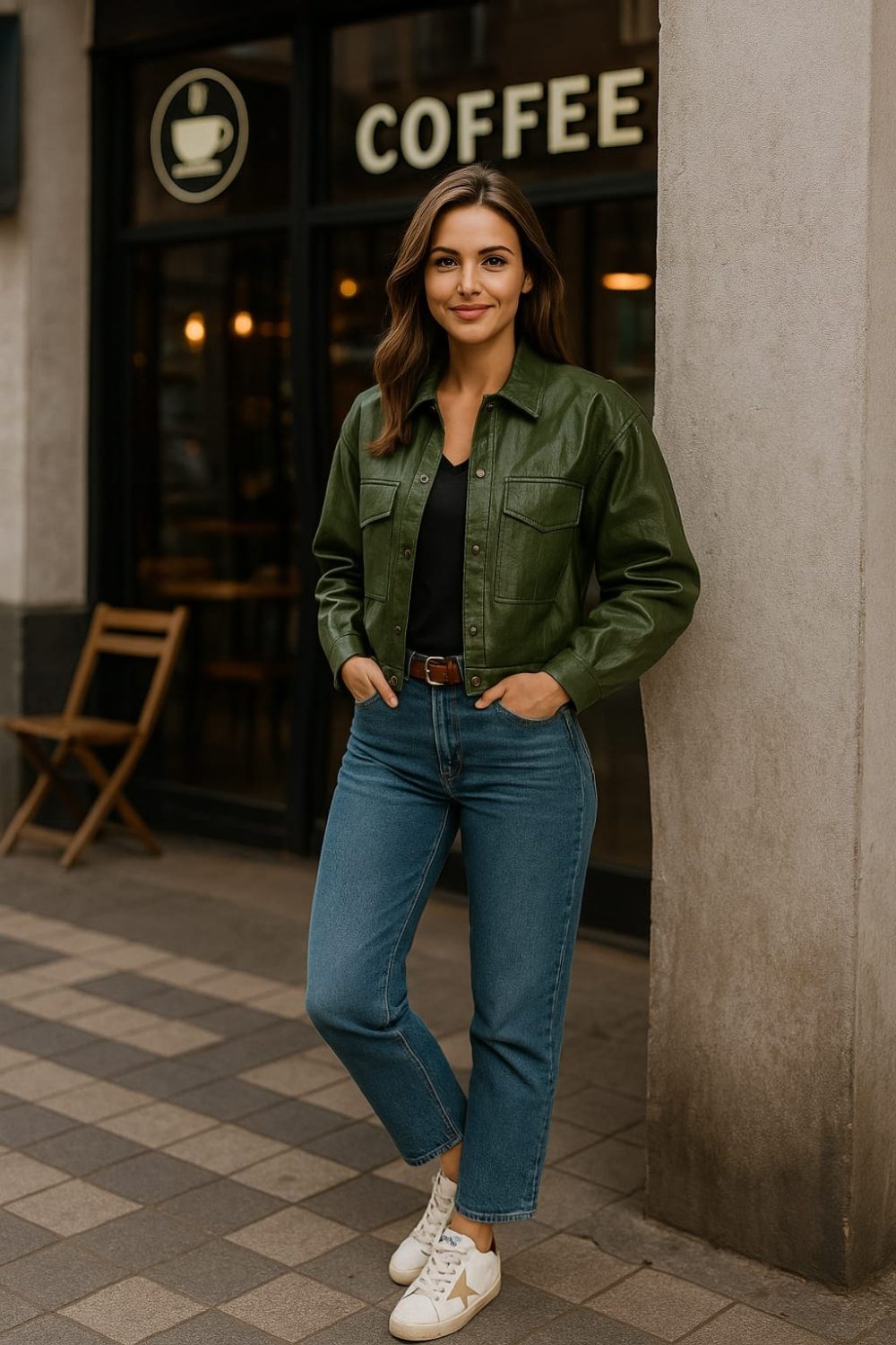 Chaqueta ecocuero " Danna" - Imagen 5