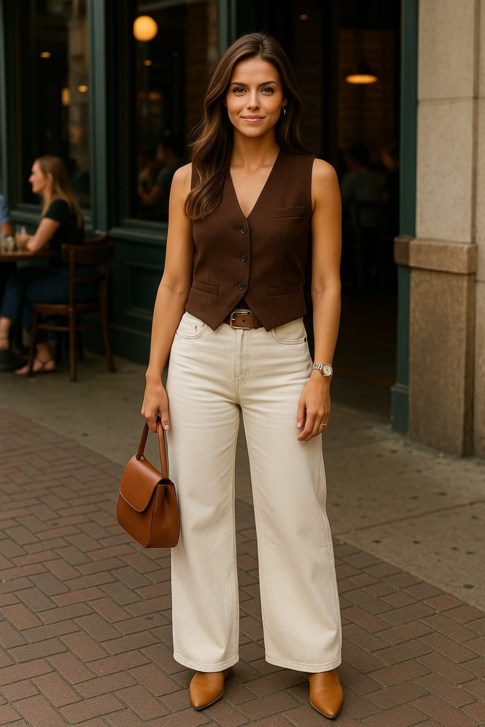 Wide leg Jeans " Moira "
