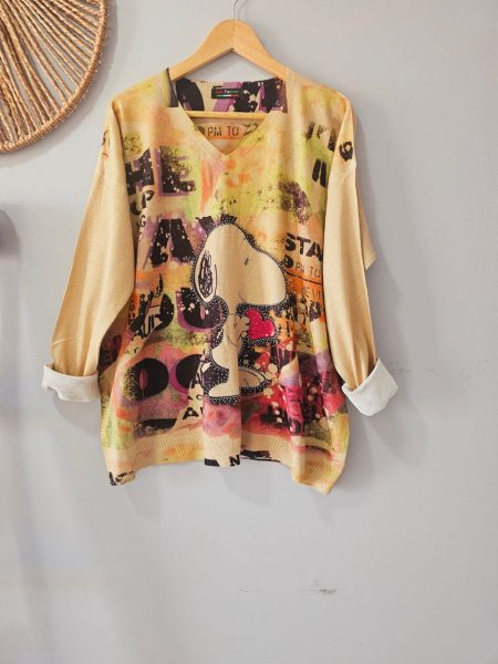 Sweater italiano " Snoopy"