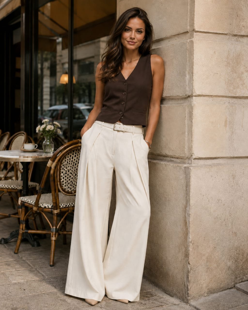 Pantalon sastrero " Rebeca " - Imagen 3